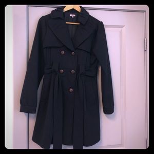 Sashimi Black Peacoat